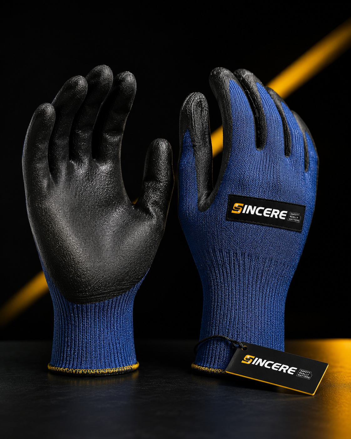 Coated work glove collection