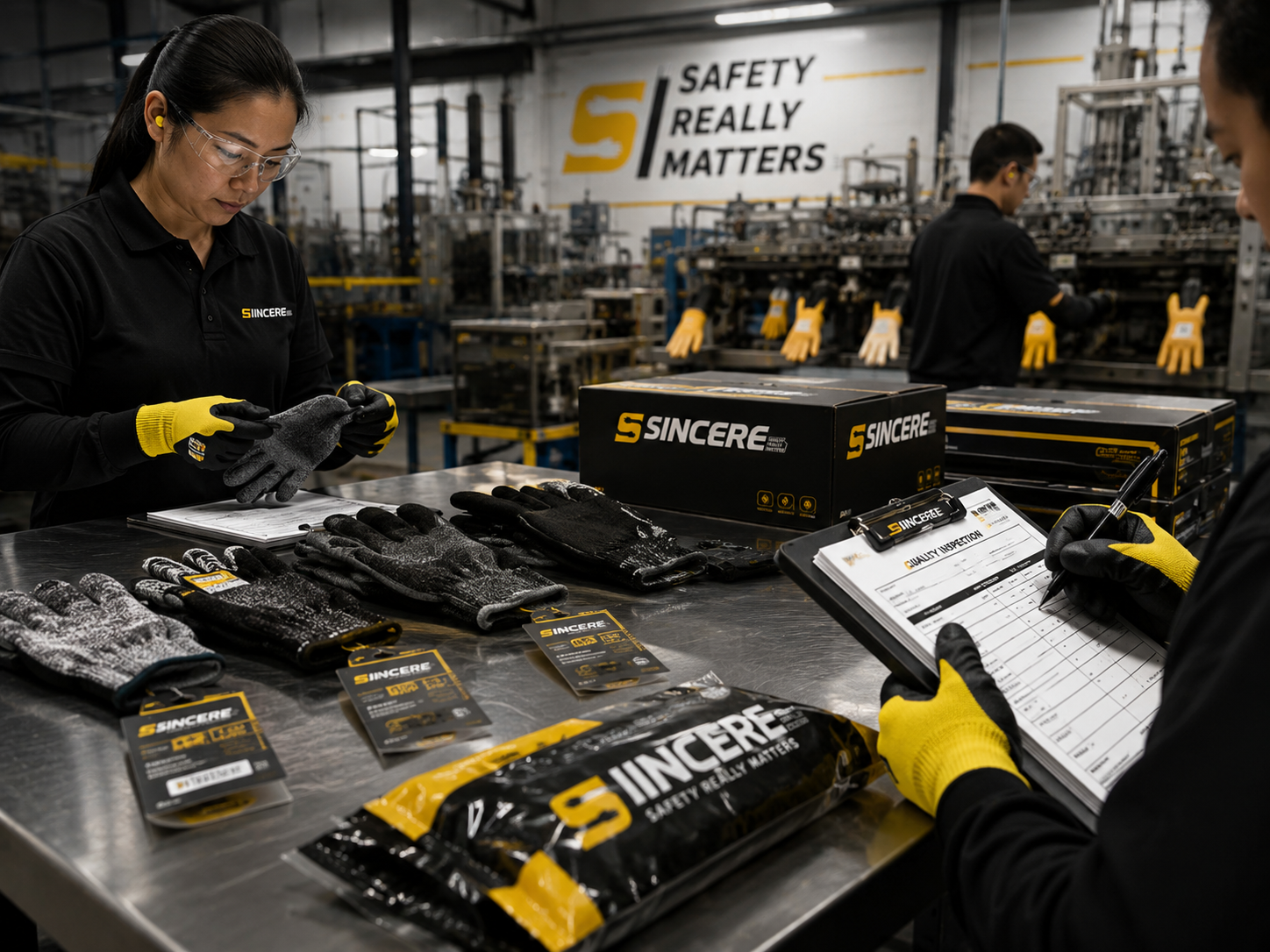 Sincere Safety production and quality control